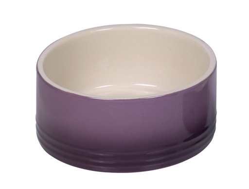 [NB82302] Keramieken schaal "Gradient"  18 x 7 cm, 1,10 l paars