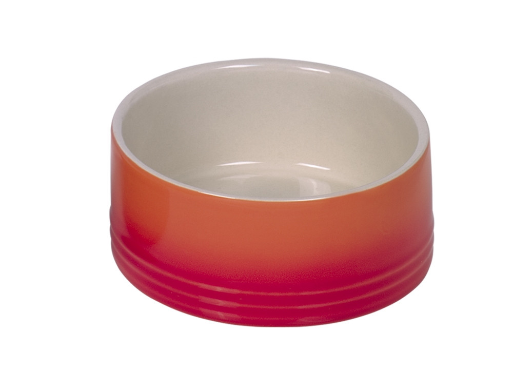 Keramieken schaal "Gradient"  15 x 6 cm, 0,55 l oranje