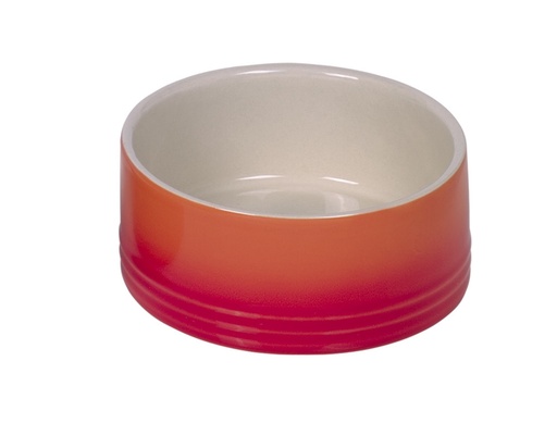 [NB82313] Keramieken schaal "Gradient"  15 x 6 cm, 0,55 l oranje