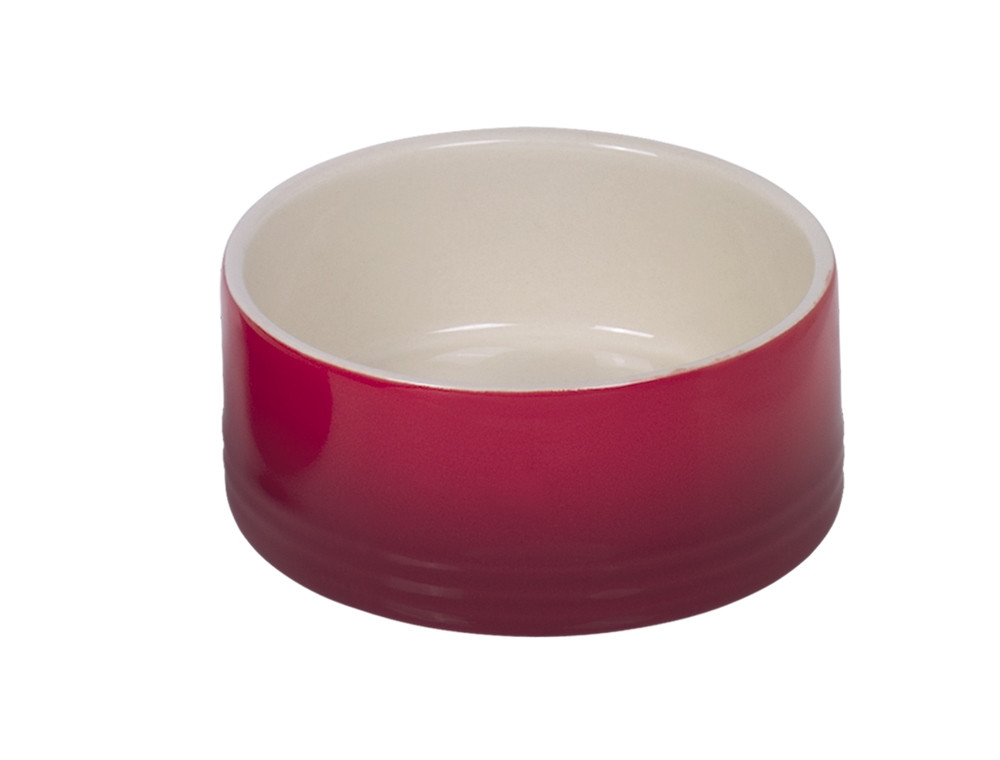 Keramieken schaal "Gradient" rood