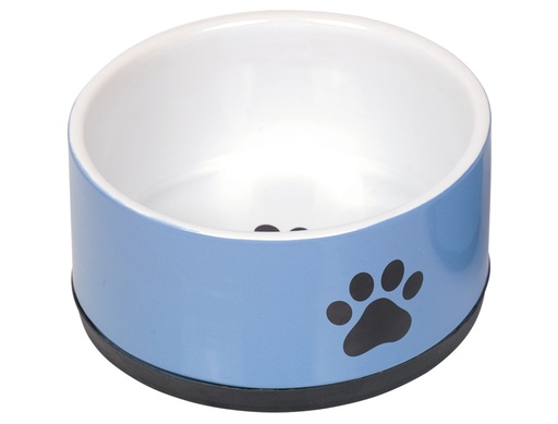 [NB82337] Keramische kom "Poot"  17 x 8 cm, 1,10 l blauw