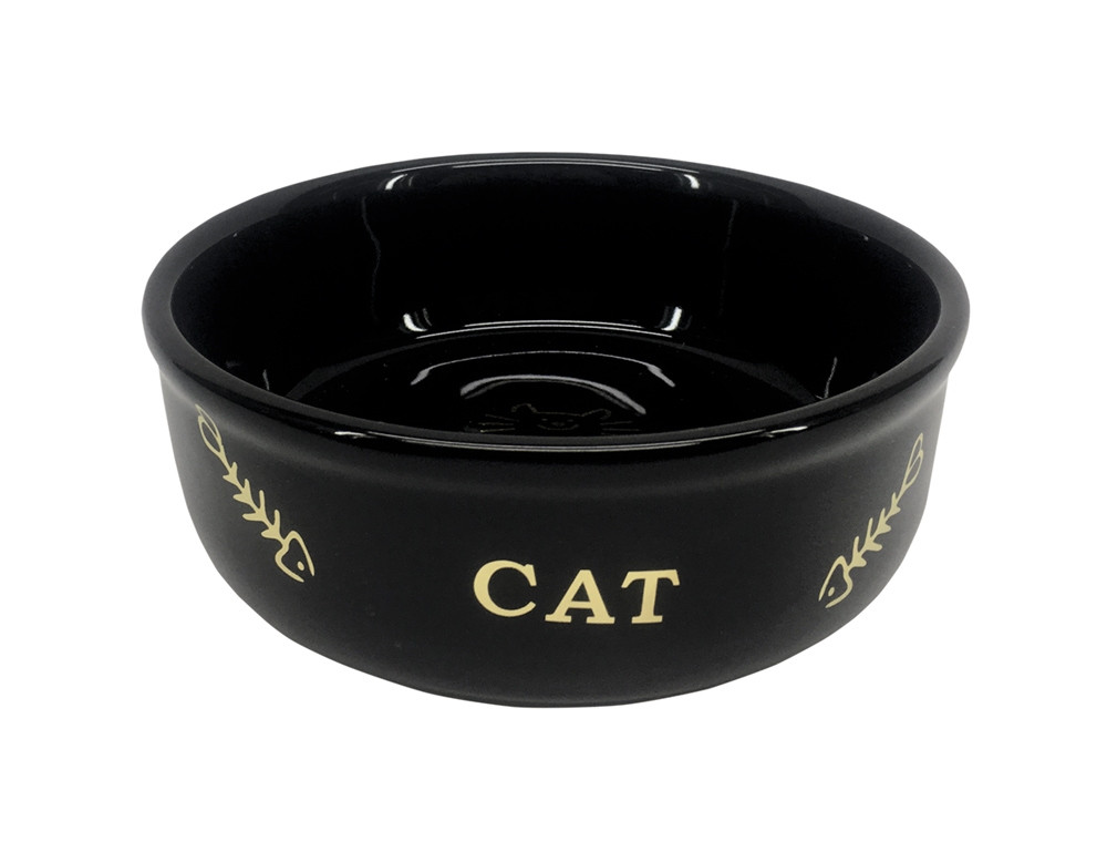 Keramieken kattenbak "Golden Cat"