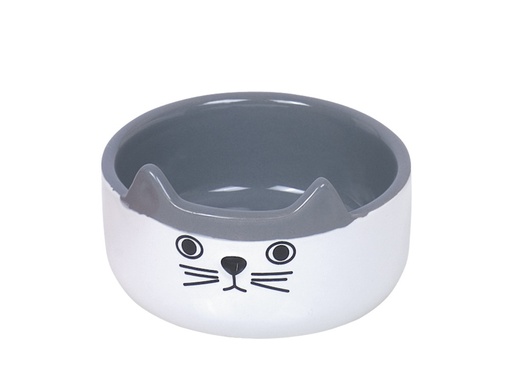 [NB82356] Keramieken kattenbak "Cat Face"
