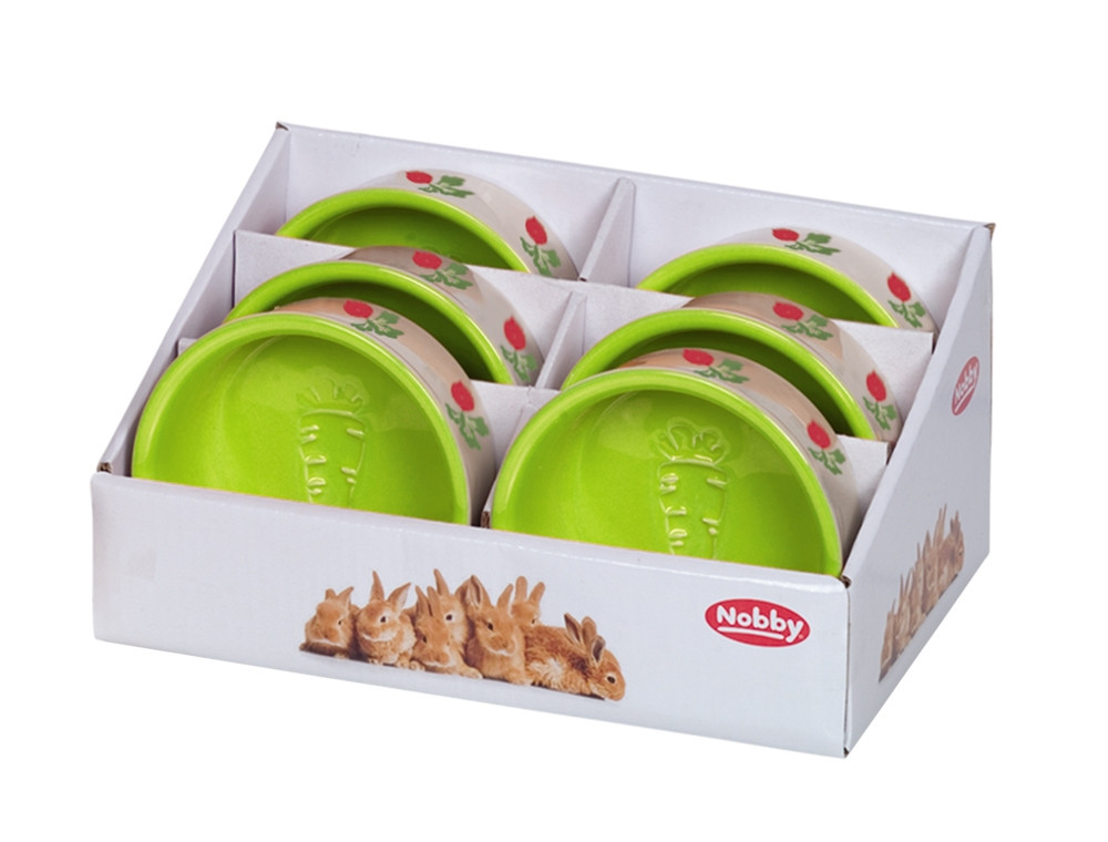 Knaagdier keramiek schaaltje "Radijs"
