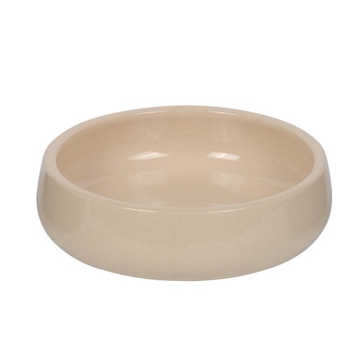 [NB82444] Keramische wastafel "Soleno"  14 x 4,5 cm, 0,35 l cream/cream