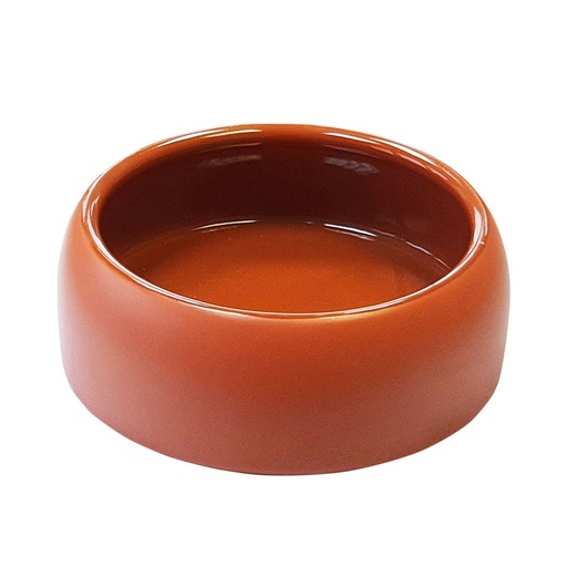 [NB82459] Terracotta voerbak  16,5 cm, 0,75 l 