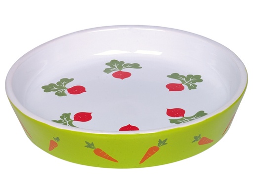[NB82461] Keramisch bassin voor knaagdieren  25 x 3,5 cm, 0,40 l 