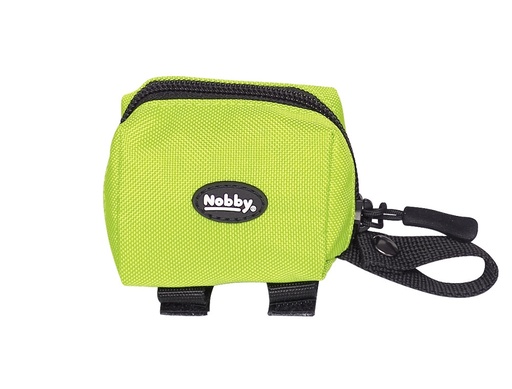 [NB88714] Vuilzakkendispenser "RIO" 7,5 x 4 x 5 cm neon groen