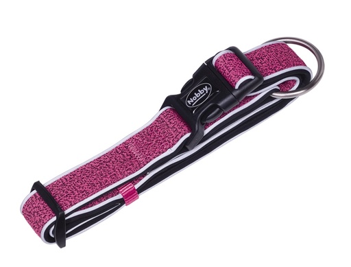 [NB8872315] Kraag "Cayo" l: 25-35 cm, b: 15/20 mm roze
