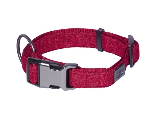 [NB8874201] Kraag "Linnen Deluxe" l: 40-55 cm, b: 25 mm rood