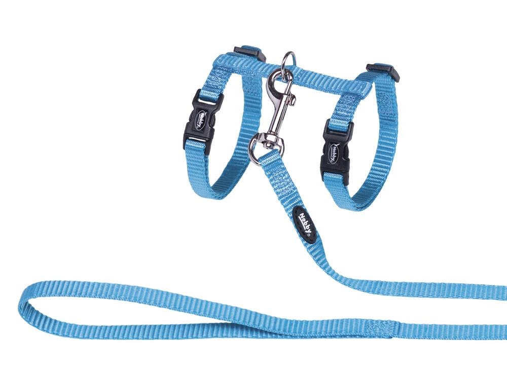 Kattenset  licht blauw