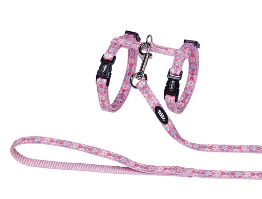 [NB88784] Kattenset "Bloem Roze"