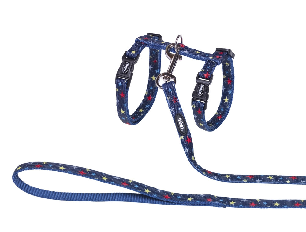 Kattenset "Sterren Blauw"