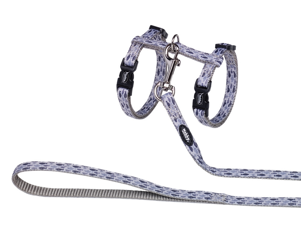 Kattenset "Vis Grijs"