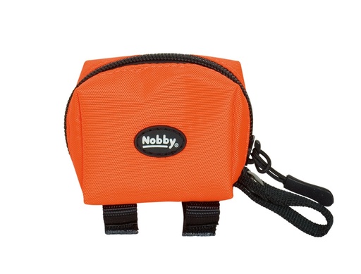 [NB88917] Vuilzakkendispenser "RIO" 7,5 x 4 x 5 cm oranje