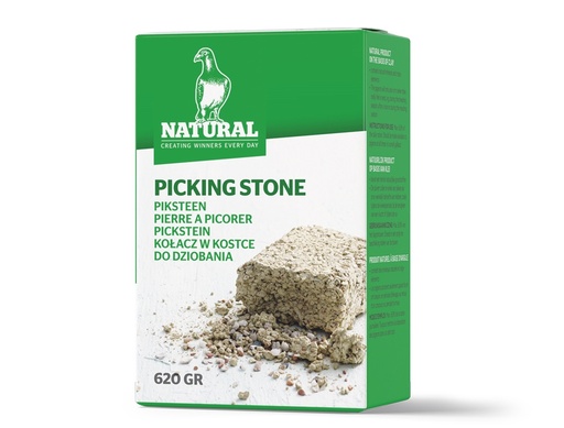 [NB89004] Natuurlijke pluksteen 620 g 