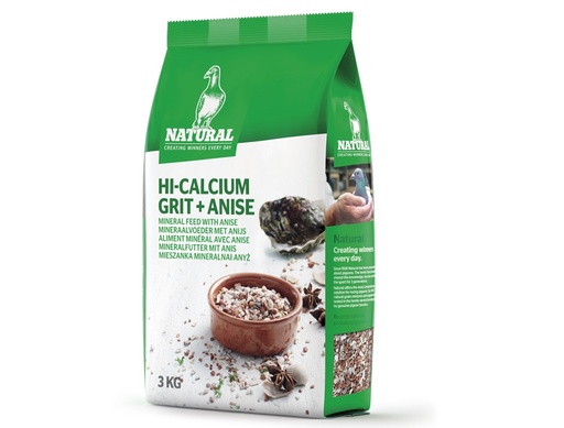 [NB89013] Natuurlijke korrel 3 kg 