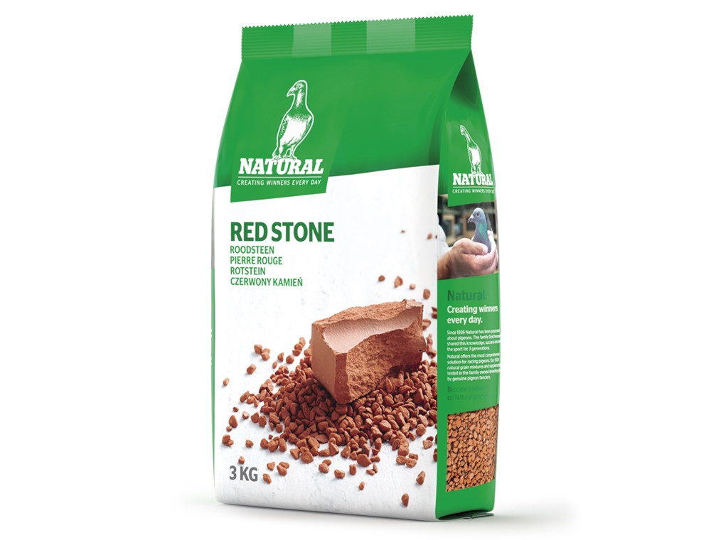 Natuurlijke roodsteen 3 kg 