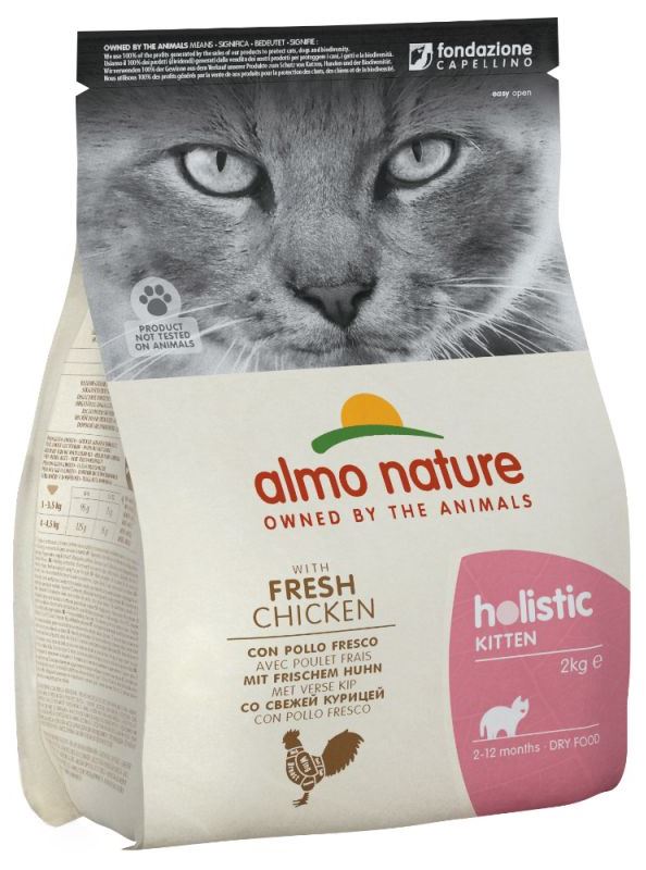 Almo Nature Holistic Kat Kitten Chicken&Rice