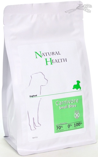 [NH721] Natural Health Dog Carnivore Small Bite (400 gr.)