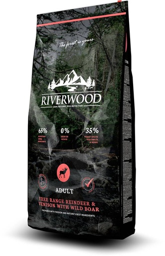 [JP140206] Riverwood Adult Reindeer & Venison With Wild Boar (2 kg.)