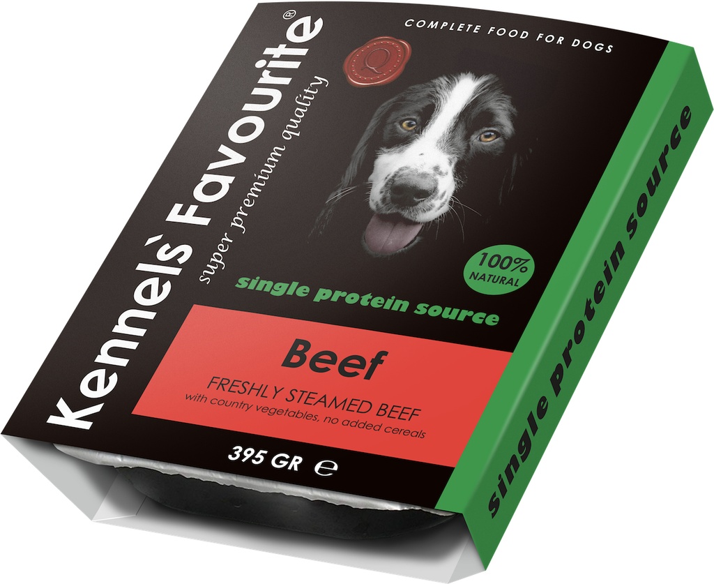 Kennels Fav. Steamed Beef 10 x 395 gr.