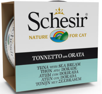 [AG17274] Schesir Cat Jelly Tuna with Sea Bream (12 x 85 gr.)