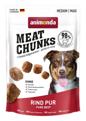 [AM82932] Meat Chunks Pure Beef (6 x 80 gr.)