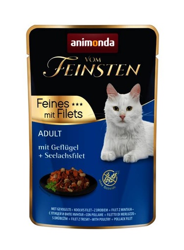 [AM83061] Feinsten Pouch Gev.+Koolvisfilet (18 x 85 gr.)