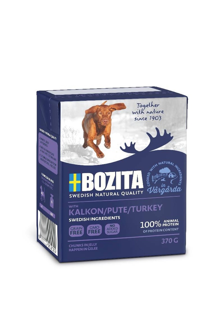 Bozita Naturals Dog Kalkoen 6 x 370 gr.