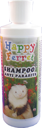 Happy Ferret Shampoo AntiParasiet 200 ml.