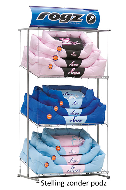 Rogz Podz stelling 9 stuks 1 st.