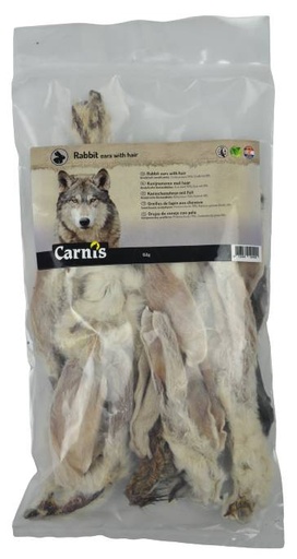 [CS54440] Carnis Konijnenoren Met Haar (5 x 150 gr.)