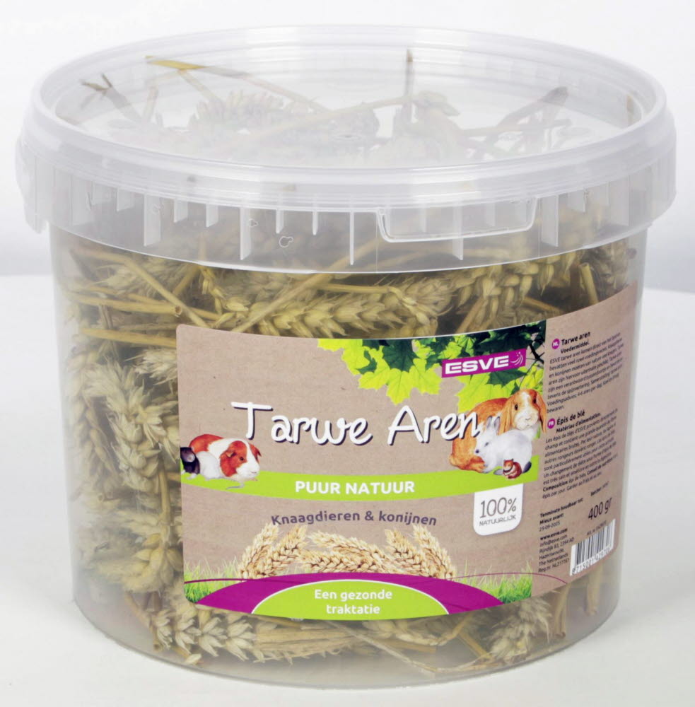 Tarwe aren voor Knaagdieren 5 ltr.