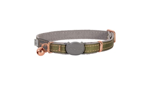 [RCB270OT] Rogz Catz Urbancat Halsband (Olive Twist, Extra Small)